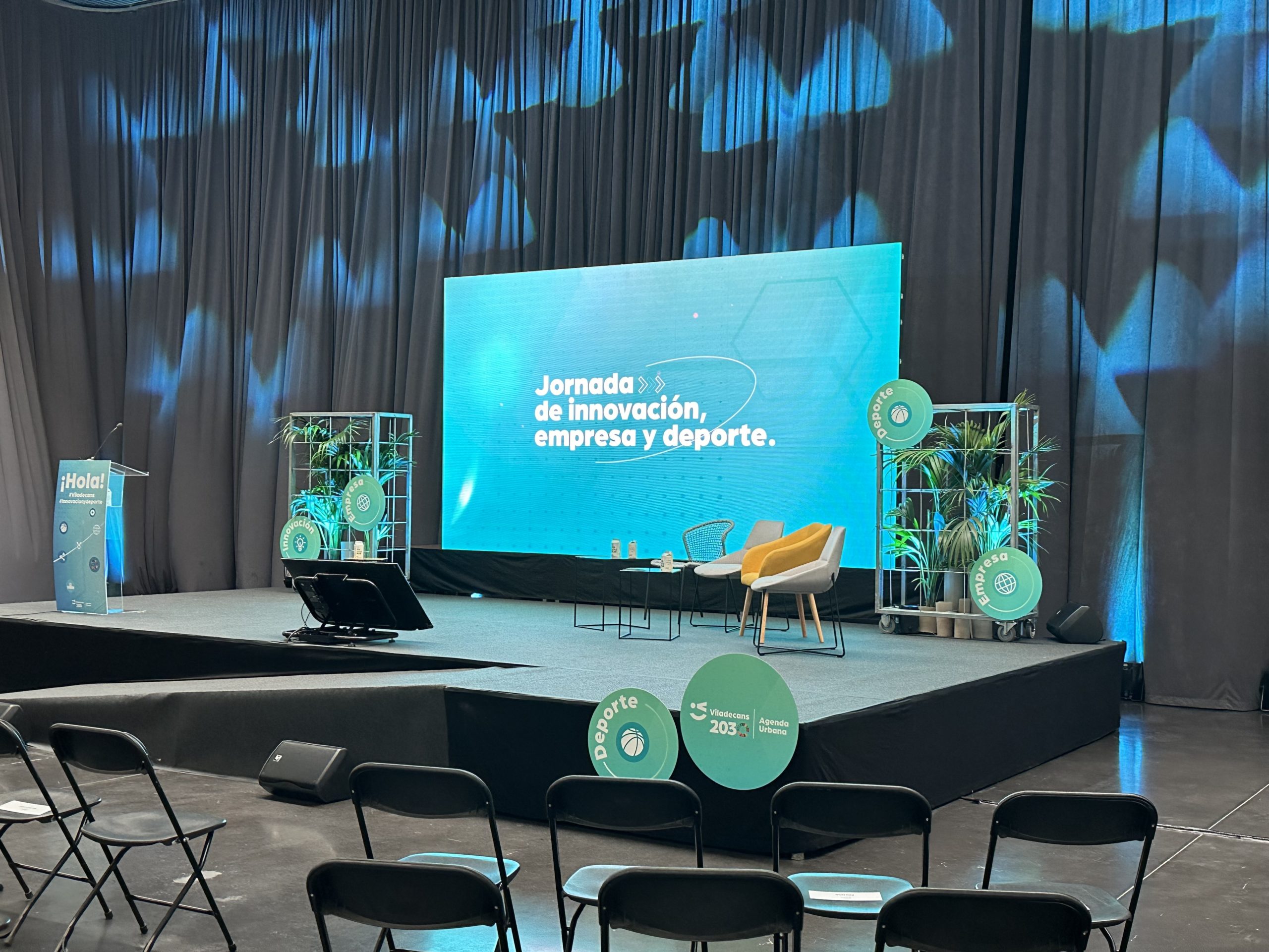 Evento corporativo pantalla LED