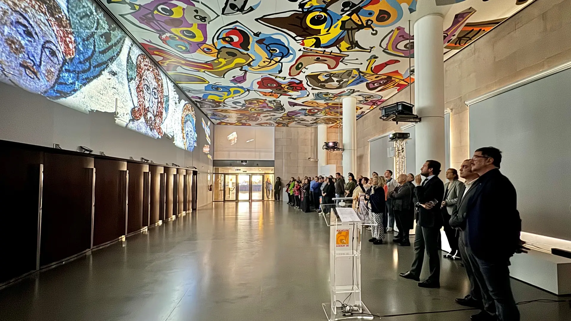 video mapping en museos