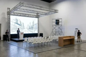 Diseño de un stand a medida para feria