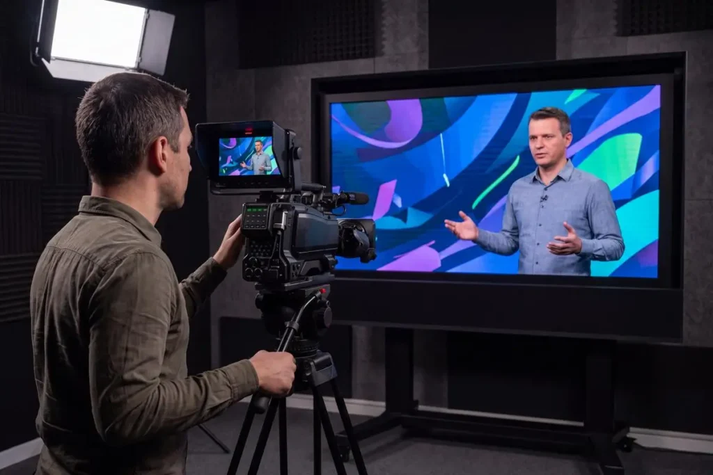 Rodaje de un vídeo corporativo
