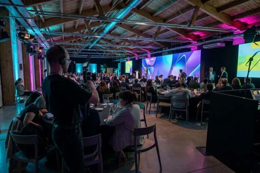 Grabación de vídeo durante un evento